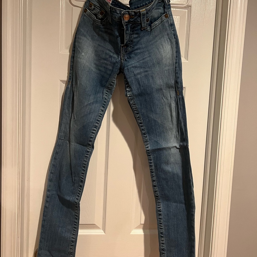 Womens True Religion Stella Stretch Jeans Size 30 x 33.5